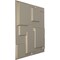 Ekena Millwork 19 5/8in. W x 19 5/8in. H Gomez EnduraWall Decorative 3D Wall Panel Covers 2.67 Sq. Ft. WP20X20GOCSV - alternate 6